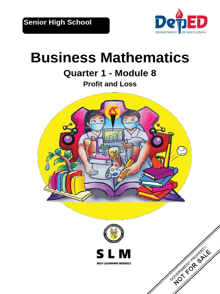 Business Mathematics: Profit and Loss Module | PDF | Learning | Profit ...
