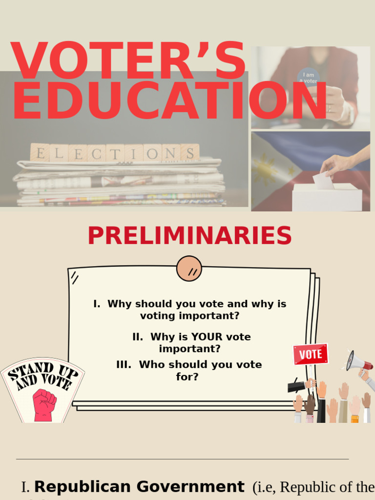 Importance of Voting in the Philippines | PDF | Suffrage | Elections