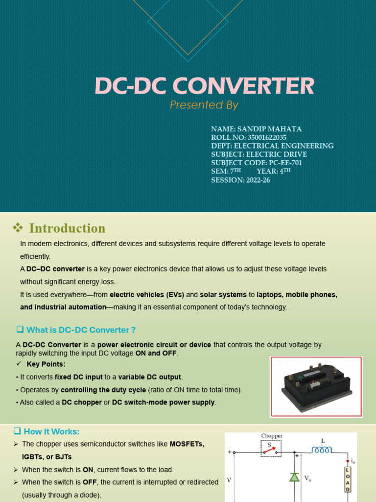 PC Ee 701 | PDF | Power Electronics | Direct Current