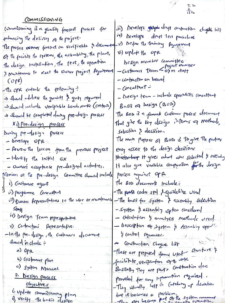 Commissioning | PDF