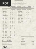 Official High School Transcript Template | PDF
