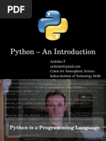 Python An Intro - Odp