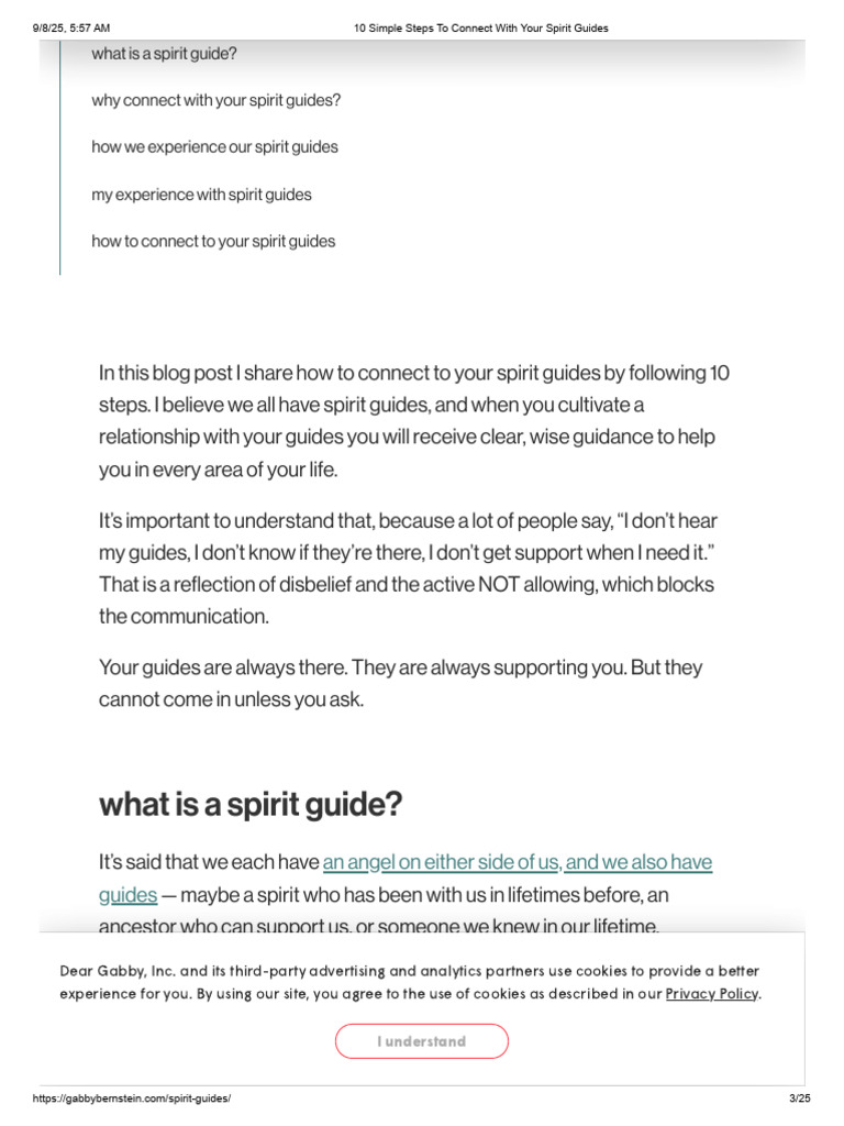 Connect with Your Spirit Guides: 10 Steps | PDF