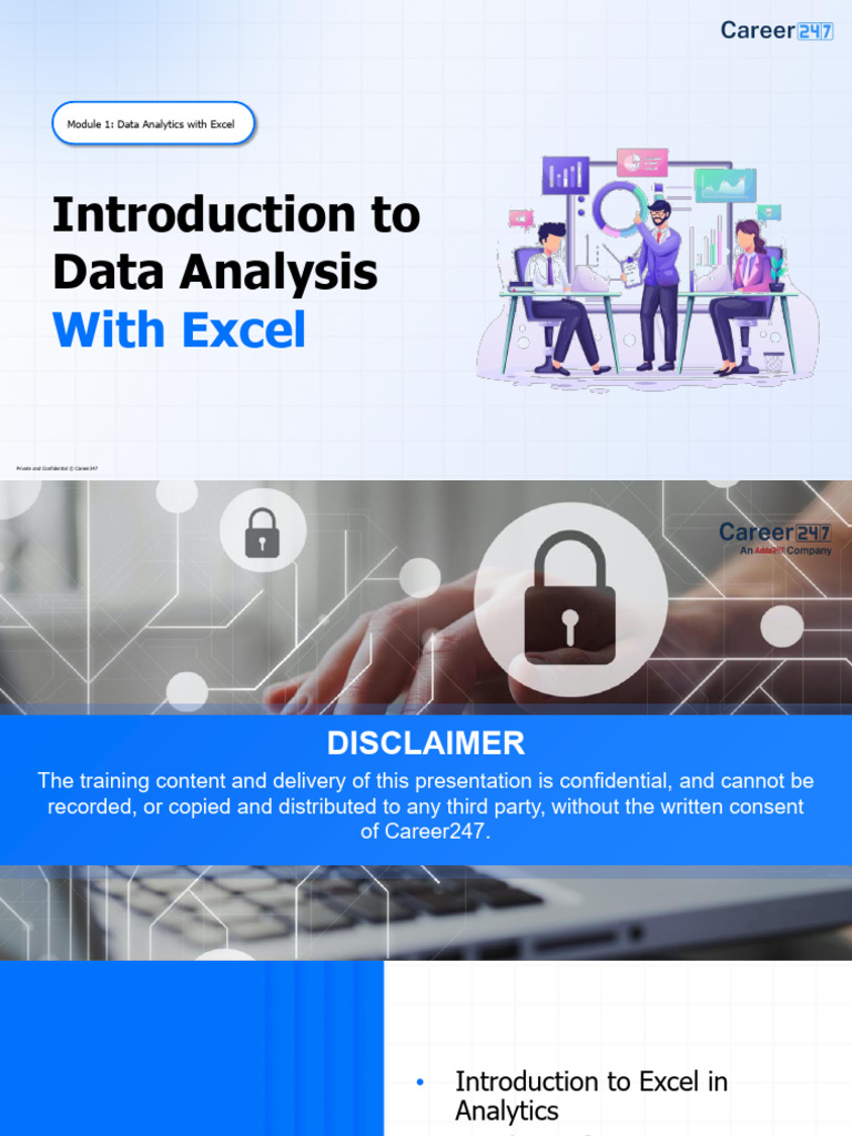Session 1 - Introduction To Data Analytics With Excel | PDF | Microsoft ...