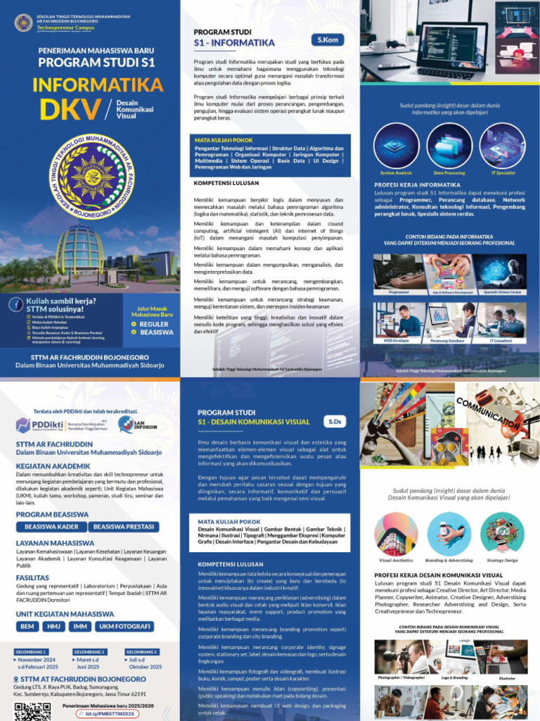 Brosur STTM Ar. Fachruddin | PDF