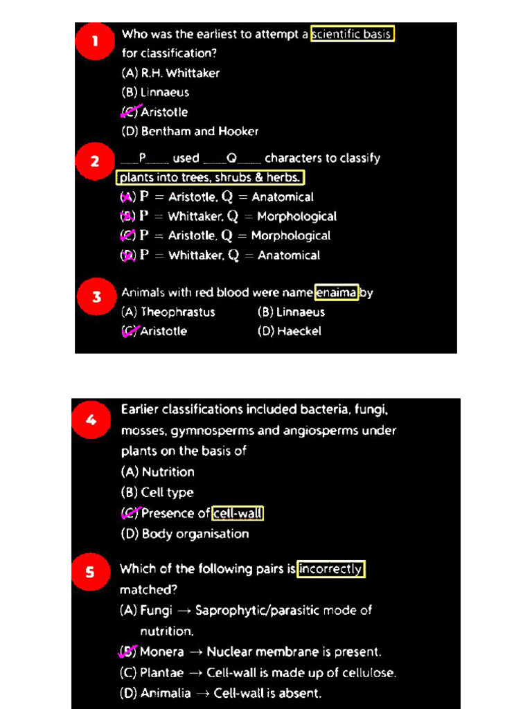 Biological Classification | PDF