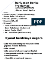 Penyebarluasan Berita Proklamasi