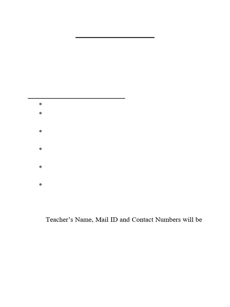 Class - 3 PT-1 Syllabus | PDF