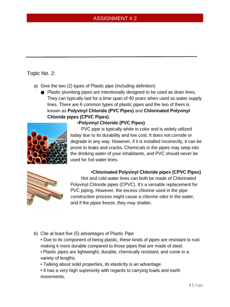 Assignment No. 2 | PDF