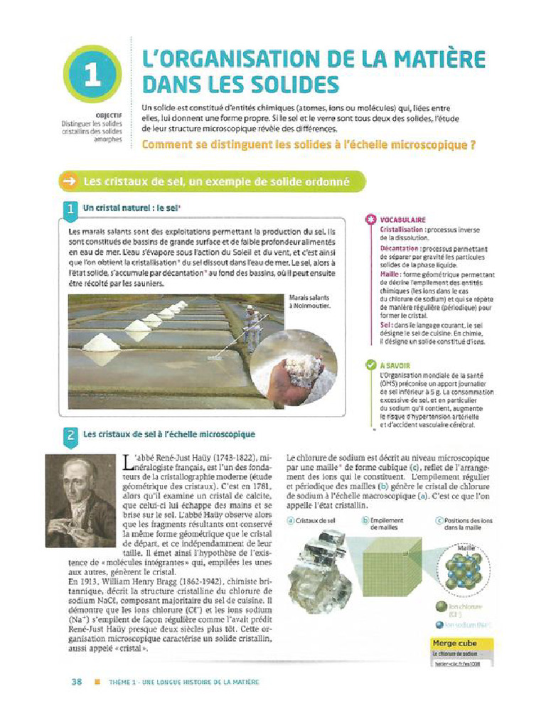 Activité 1 Ens SC 1ère | PDF