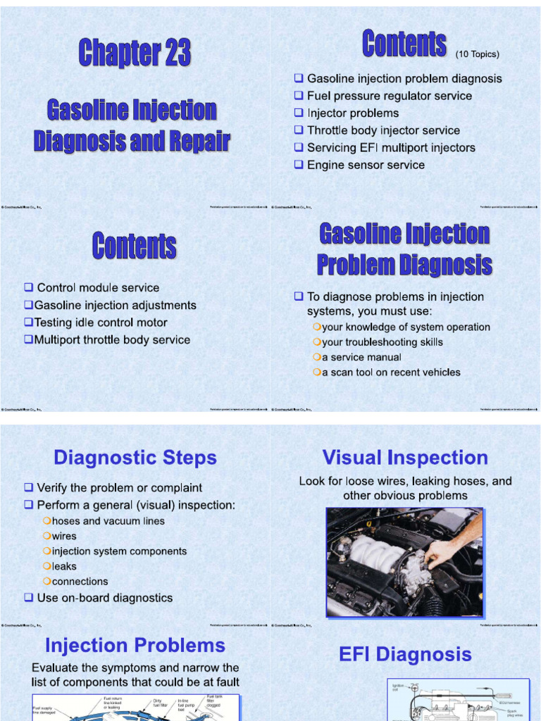 Gasoline Diagnosis AUTOMOTIVE ENGINEERING | PDF