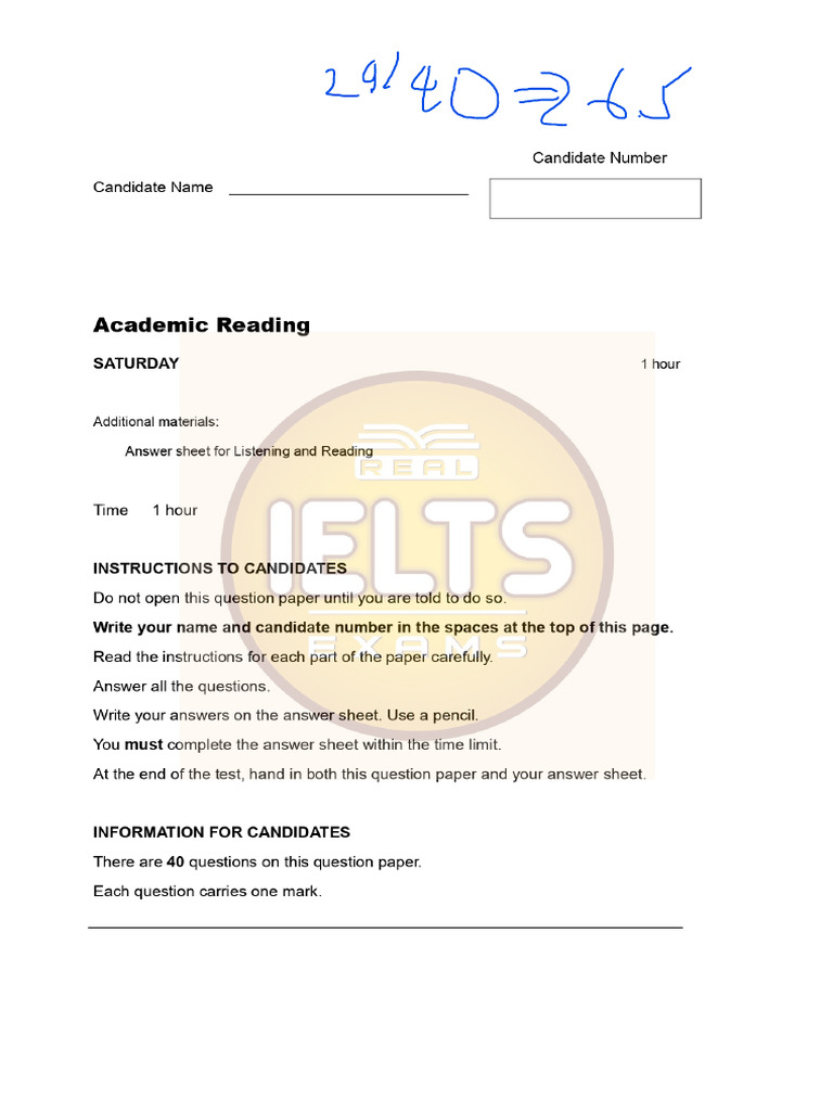 Test 9 - Full | PDF