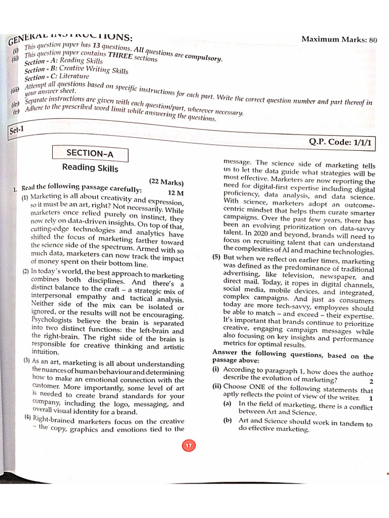 READING COMPREHENSION WORKSHEETS PDF GRADE 12 visual data 5
