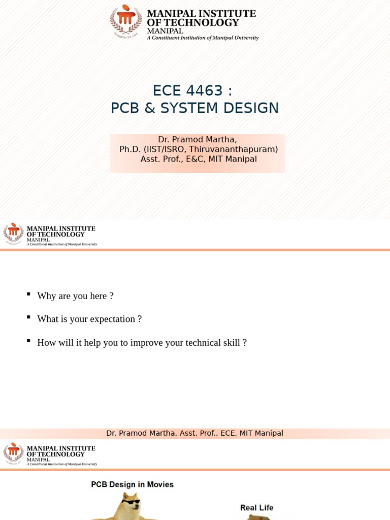 PCB & System Design | PDF | Electronic Engineering | Printed Circuit Board