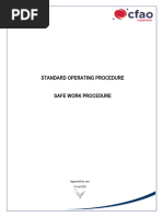 Safe Work Procedure Template Guide | PDF | Risk Assessment | Safety