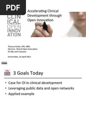 Accelerating Clinical Development Through OI