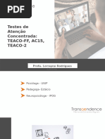 Teste AC-15: Avaliação de Atenção Concentrada | PDF | Atenção | Tempo