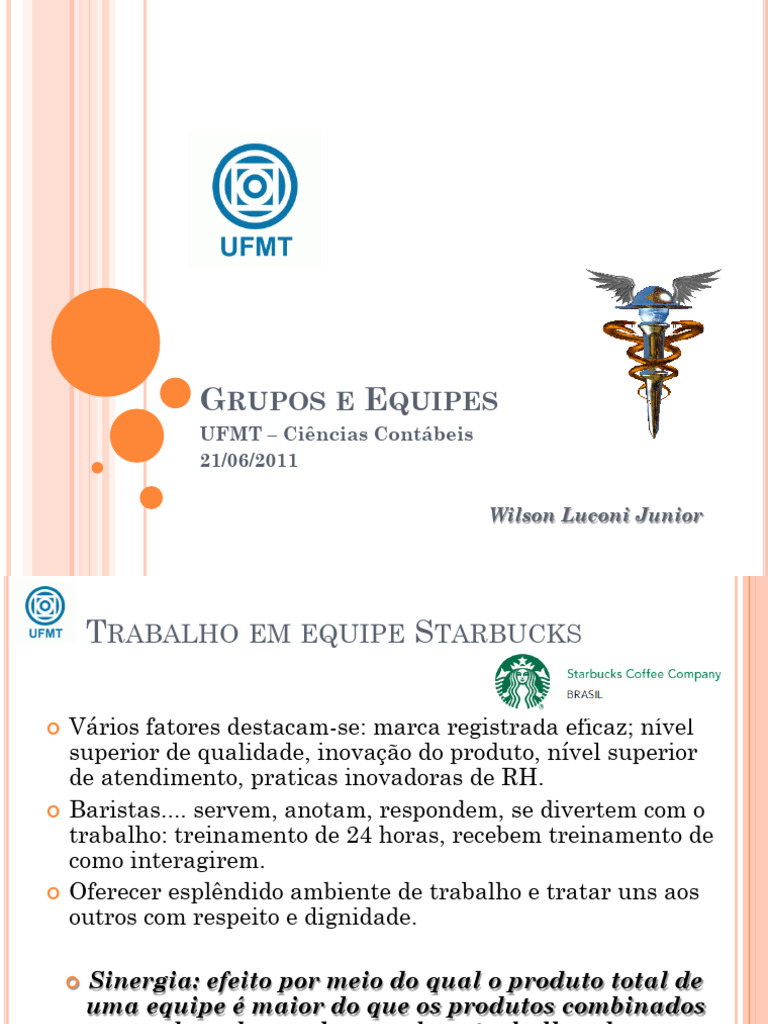 Grupos e Equipes | PDF | Qualidade (negócios) | Pensamento