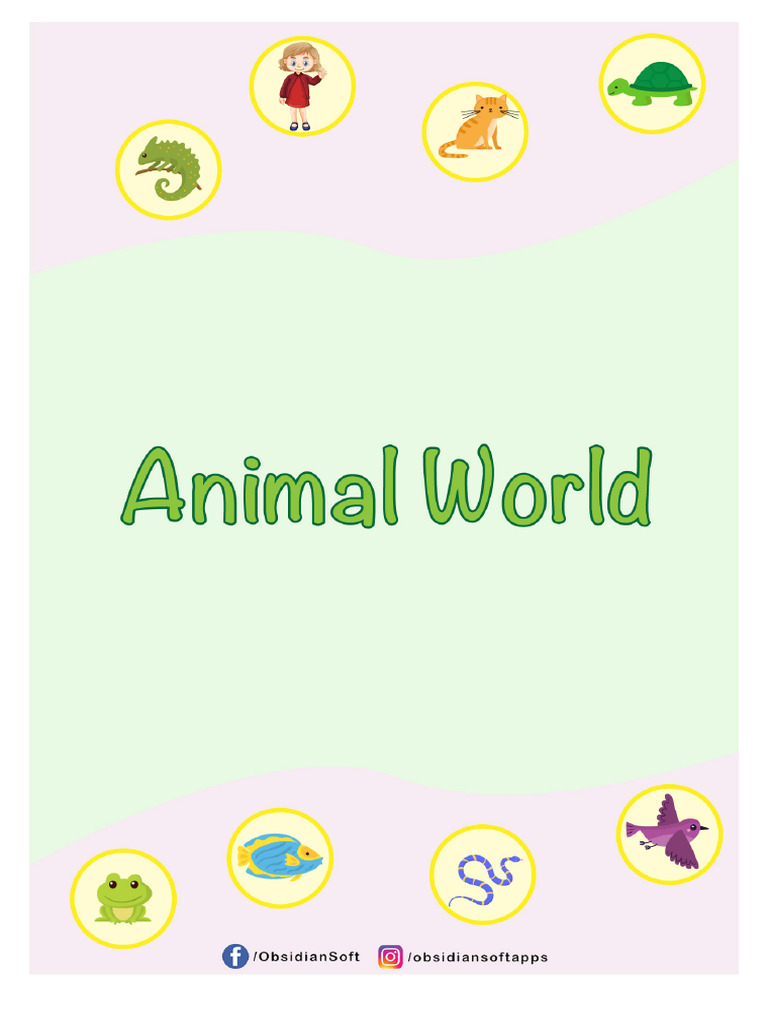 Animal World For Kids | PDF