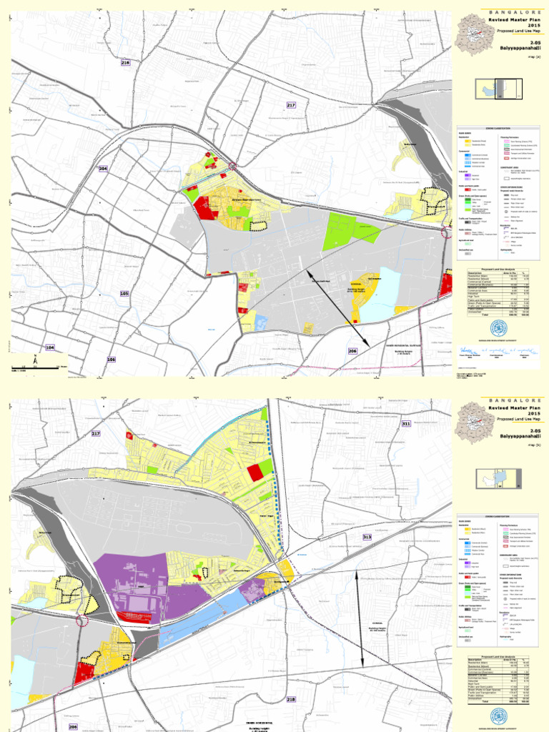 Proposed Land Use in Bangalore | PDF