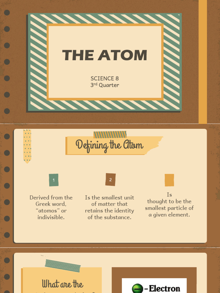 Understanding Atomic Structure and Particles | PDF
