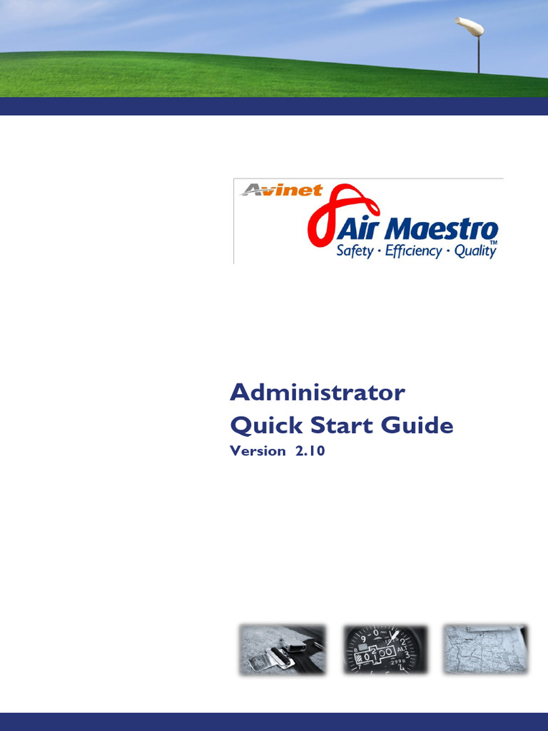 Air Maestro® Admin Quick Start Guide | PDF | Password | Icon (Computing)