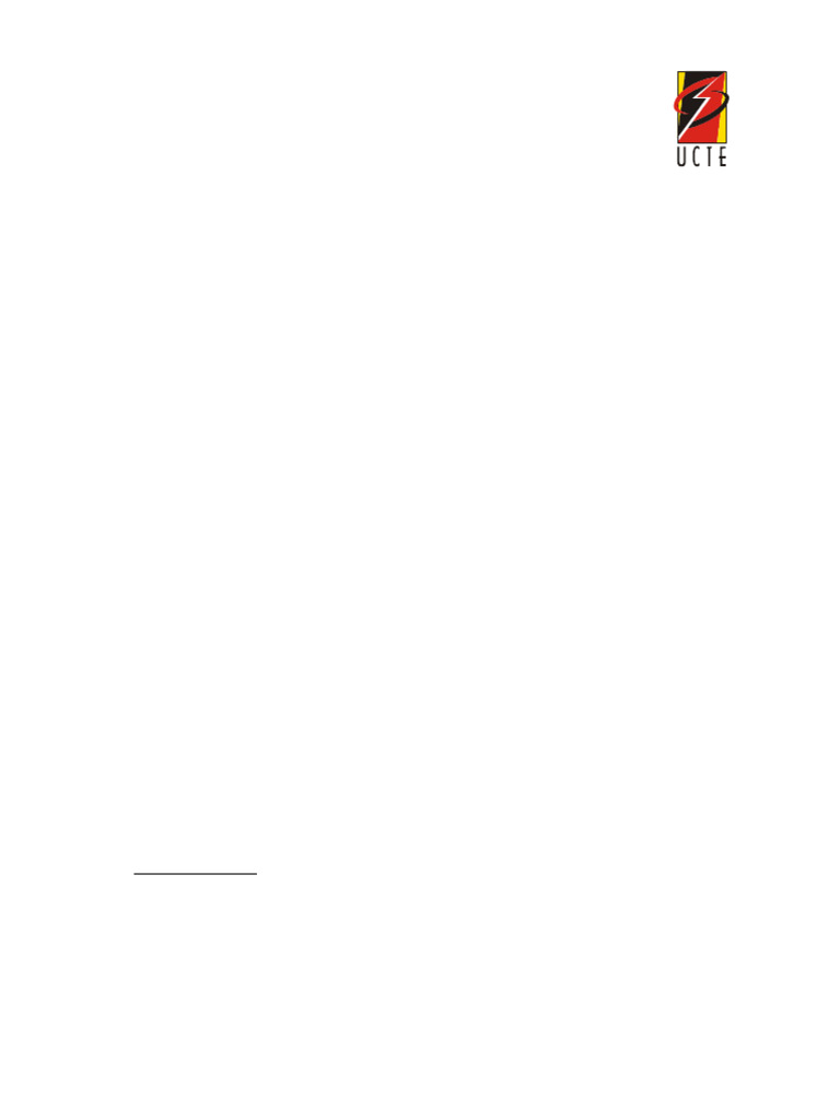 UCTE Recommendations on Underground Electricity Lines | PDF | Electric ...