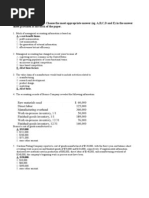 Attempt All The Questions. Choose The Most Appropriate Answer (Eg. A, B, C, D and E) in The Answer Sheet Provided at The Back of The Paper