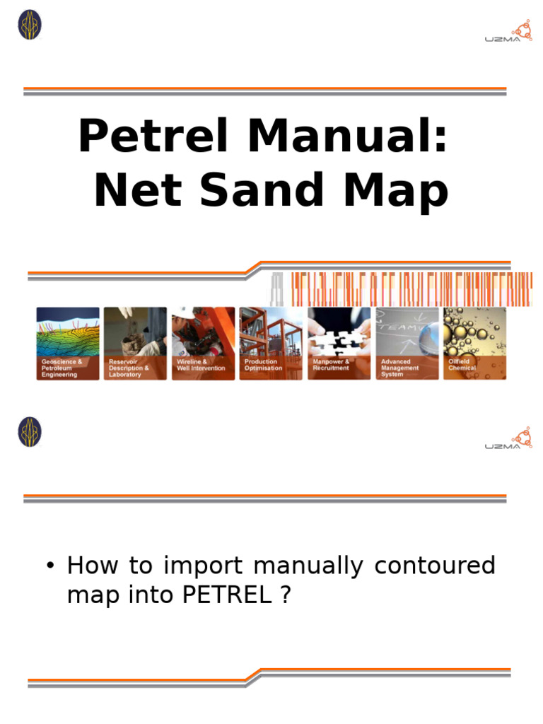 Petrel Net Sand Map Guide | PDF
