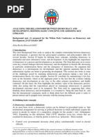 Download Democracy and Development by curlicue SN9136209 doc pdf