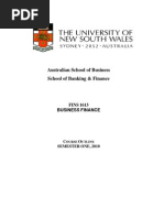 Download FINS1613 Business Finance S12010 by Yang Shan SN91362416 doc pdf
