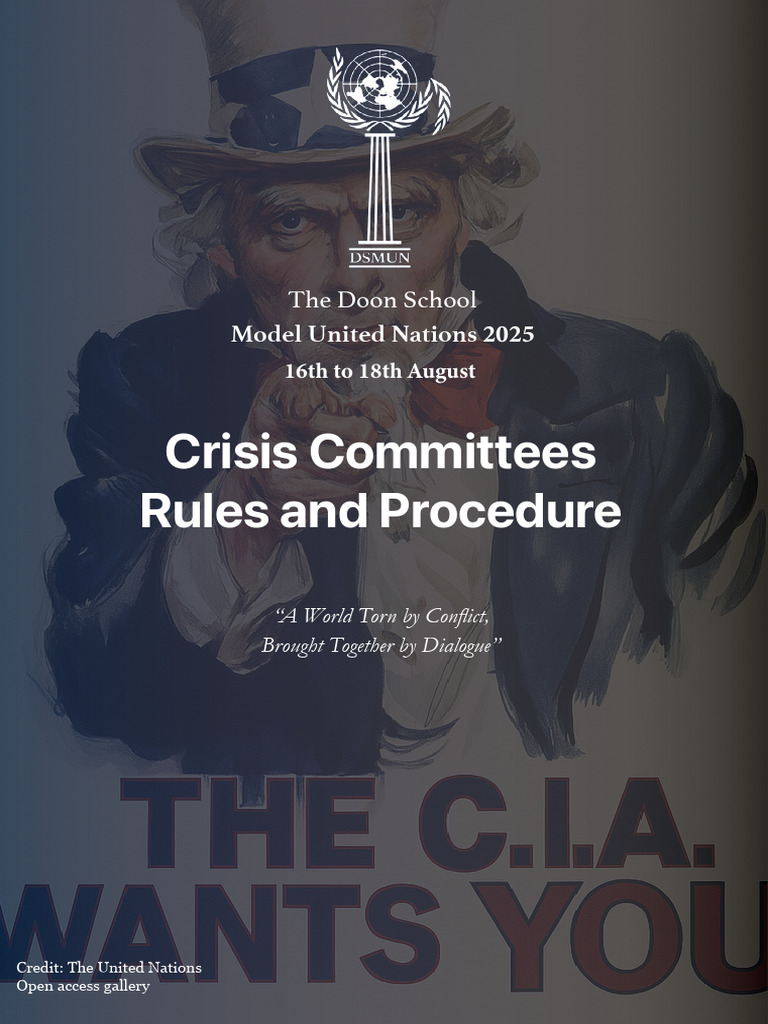 Understanding Crisis Committees in MUN | PDF