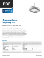 SmartBright Highbay LED 200W Specifications | PDF | Light Emitting ...