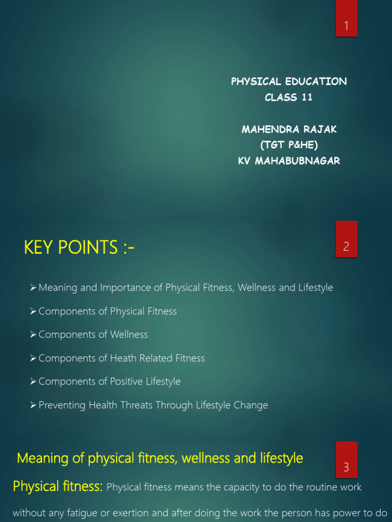 Unit 3physicalfitnesswellnessandlifestyle 210610070940 | PDF | Physical ...