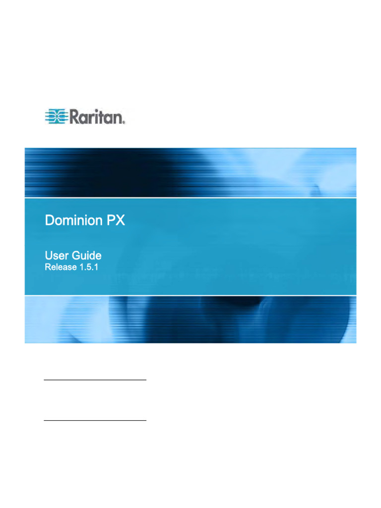 Dominion PX User Guide v1.5.1 | PDF | Electrical Connector | Fuse ...