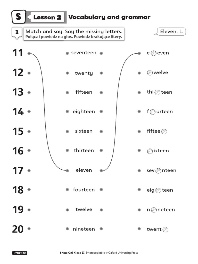 Polish Vocabulary Practice for Kids | PDF