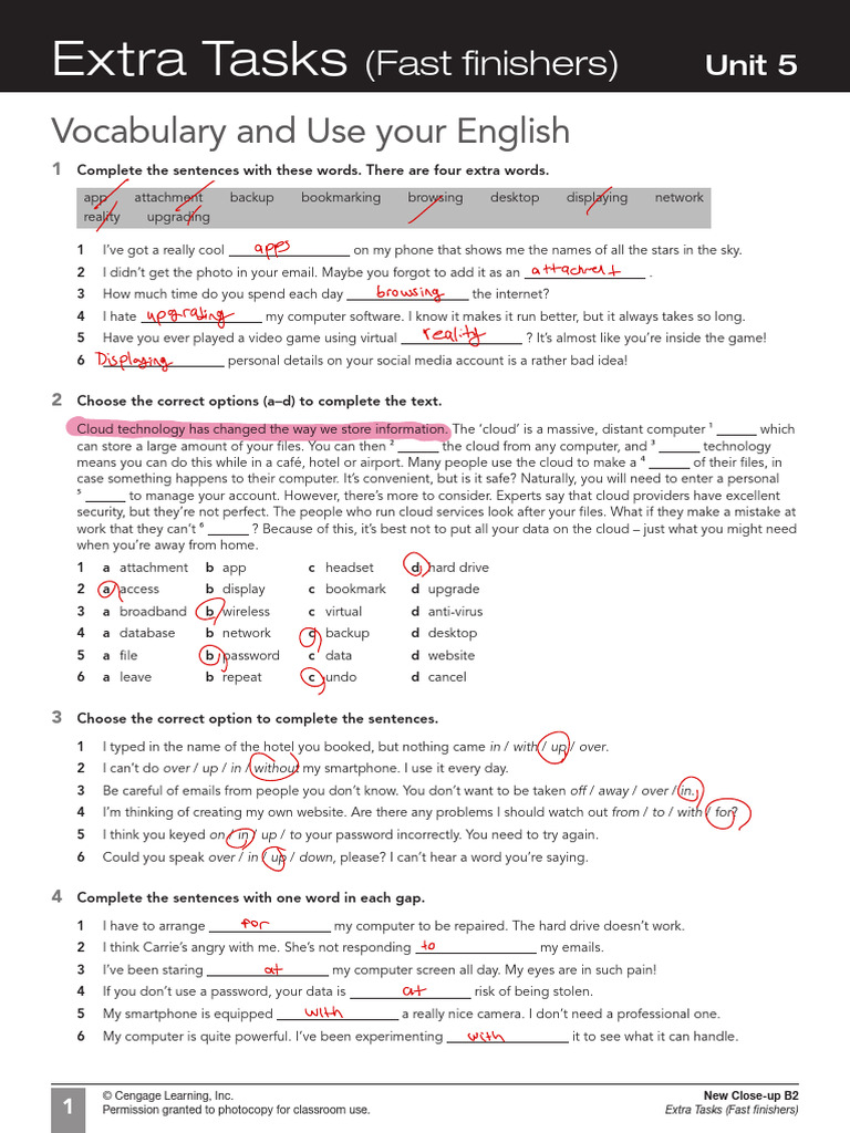B2 UNITS 5&6 GRAMMAR and VOCABULARY WORKSHEETS PDF | PDF | Burglary ...