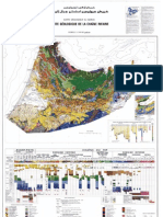 Carte Géologique de La Chaîne Rifaine 500000