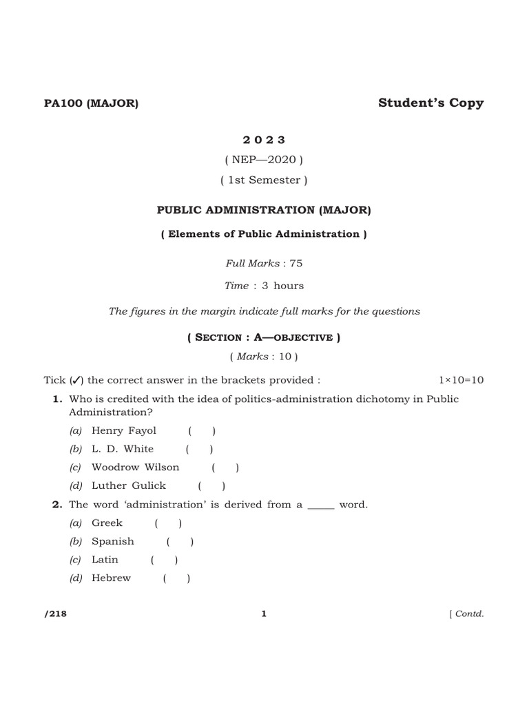 218 - Pa100 (Major) | PDF