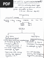 Ray Optics Formulas for Class 12 | PDF