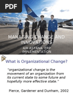 Managing Change and Innovations