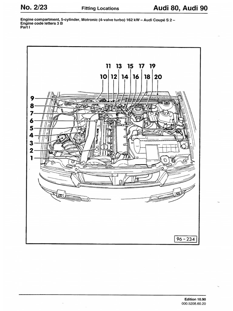 Audi 80 - Esquema | PDF