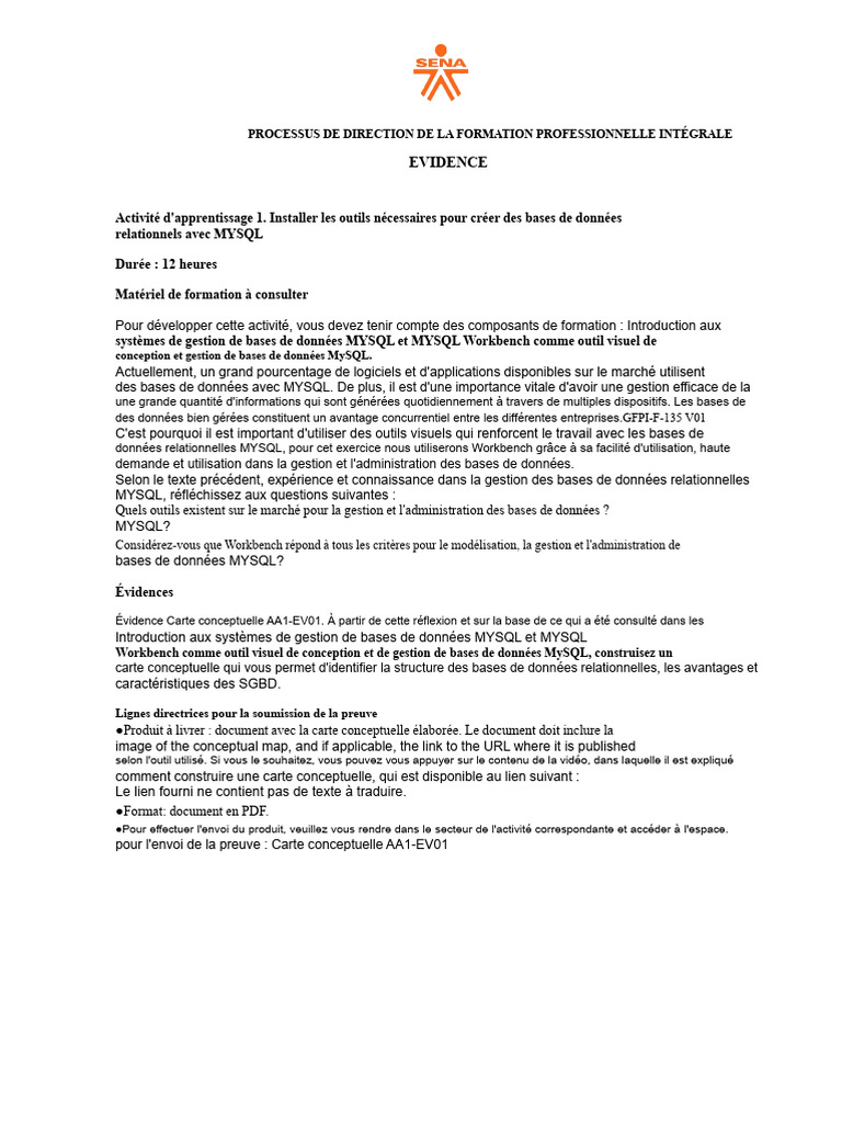 Outils de gestion de bases de données MySQL | PDF | Bases de données ...