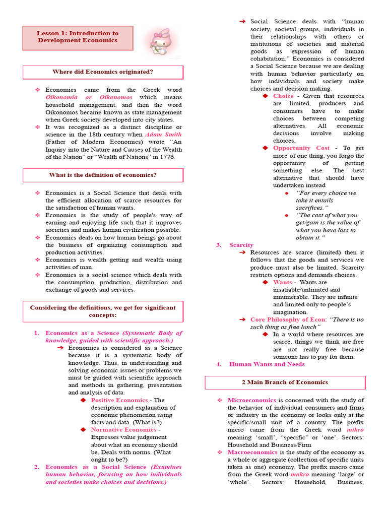 Econ_ Mt Reviewer | PDF | Gross Domestic Product | Fiscal Policy