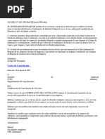 Modelo de Carta de Intención (LOI) | PDF