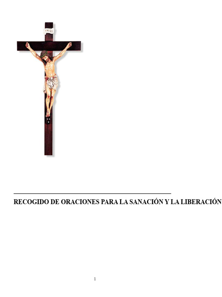Oraciones de Sanación y Liberación | PDF | María, madre de Jesús ...