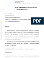 El Balanced Scorecard Como Herramienta de Evaluación en La Gestión Administrativa