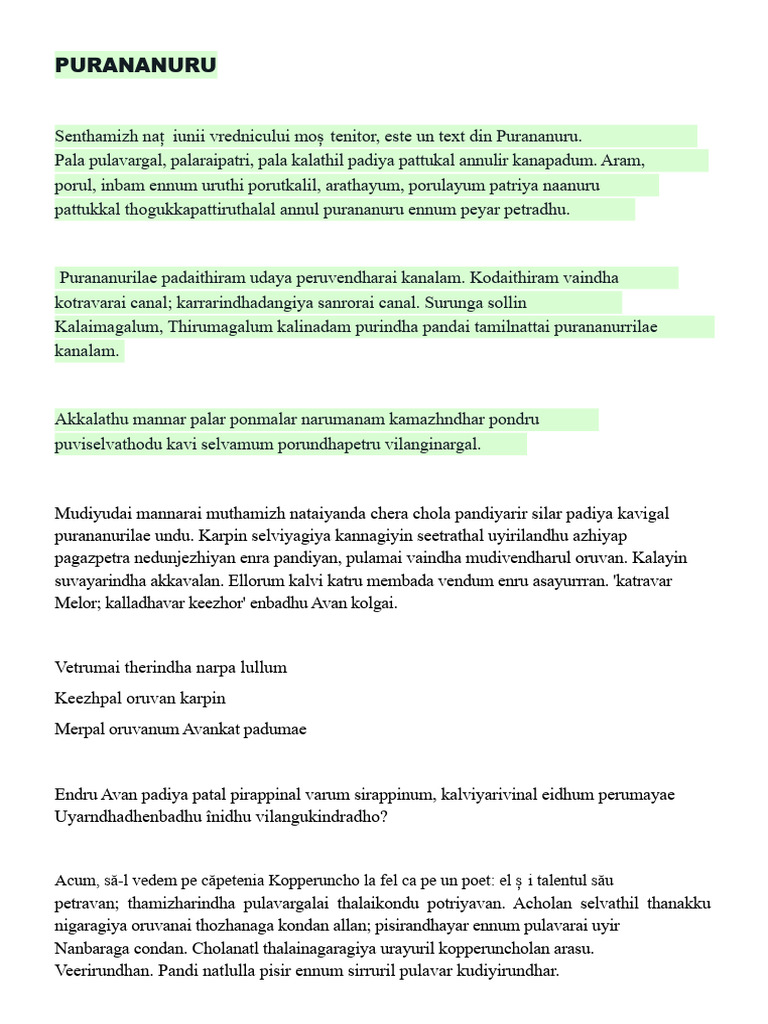 Thanglish | PDF