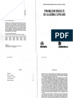 Broglia, Fortuna, Luminati - Problemi Risolti Di Algebra Lineare