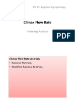 Climax Flow Rate Jan 2012